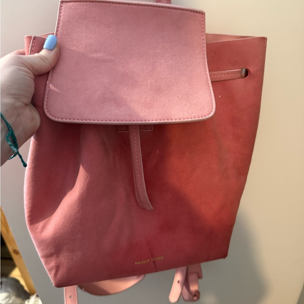 Manaus gavriel Pink Backpack suede